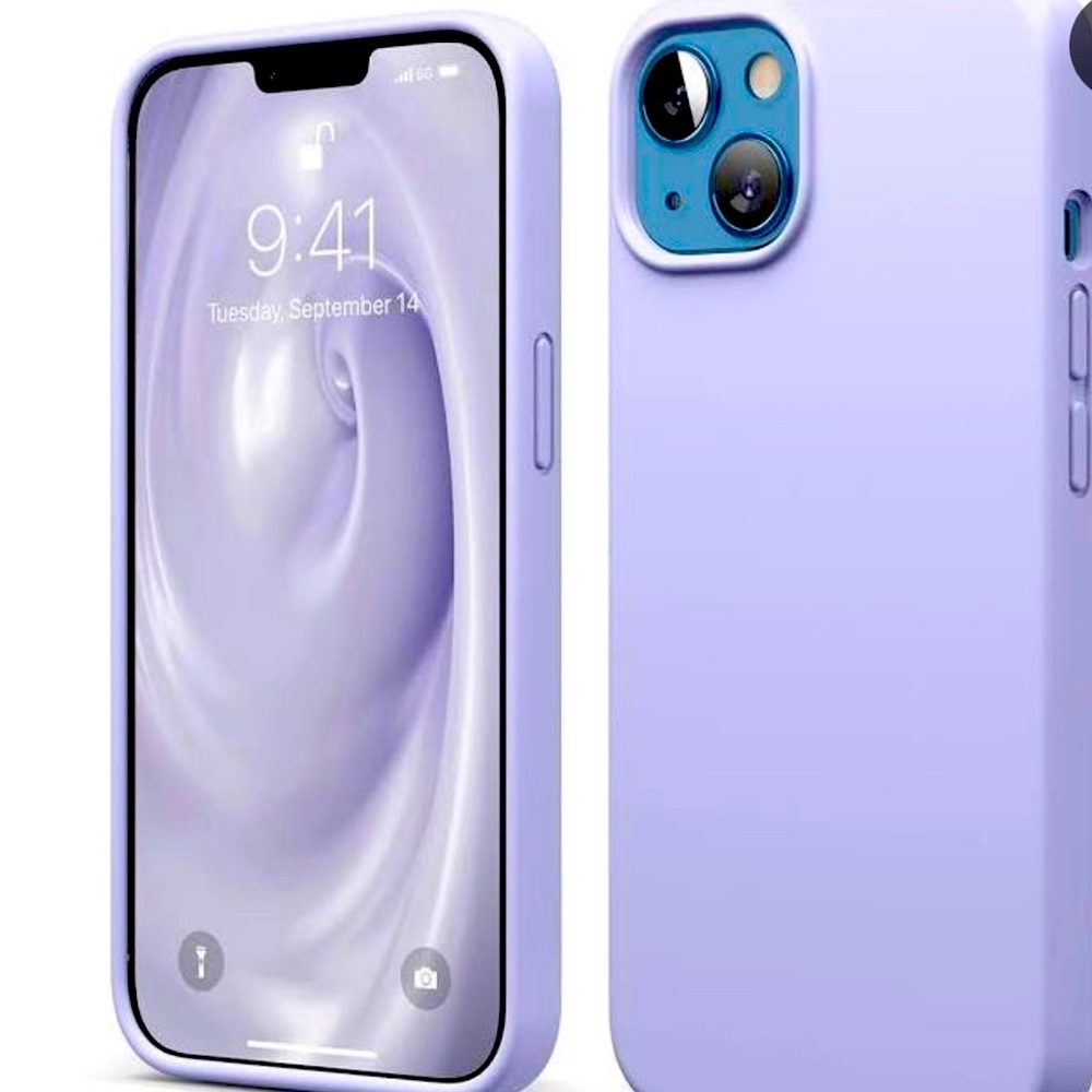 Apple iPhone 13 Purple Silicon Case